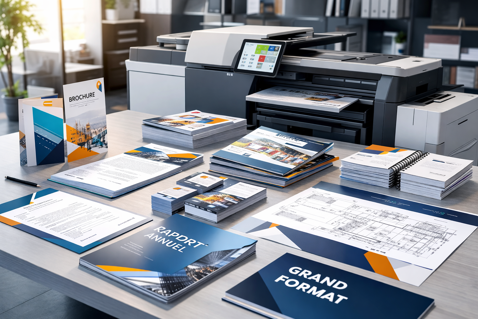 Impression de documents professionnels
